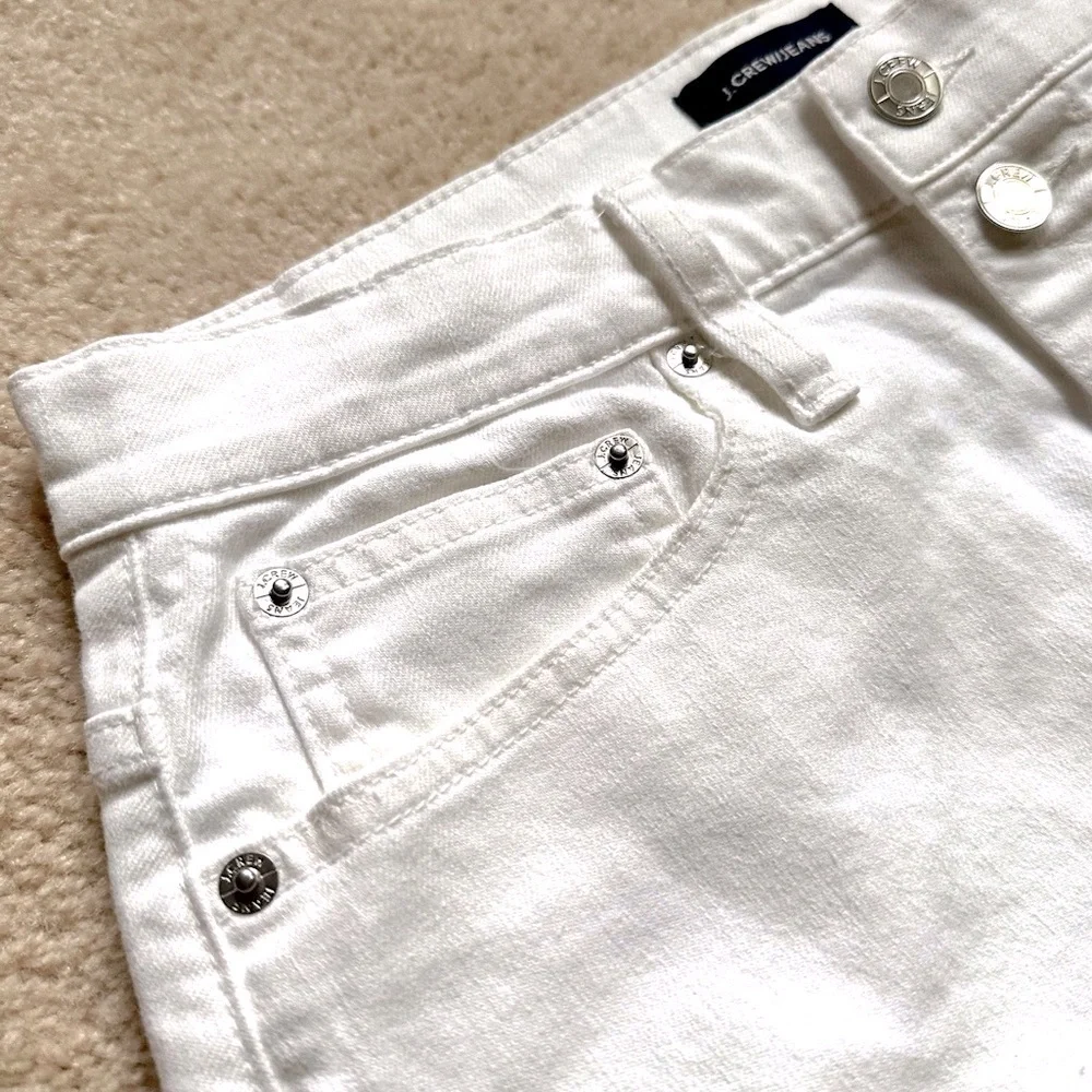 J. Crew Button Front Denim Skirt